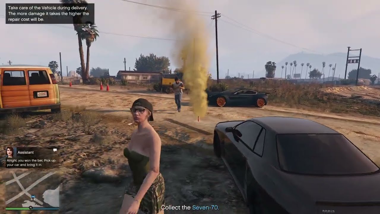 Racing to Win a Seven-70 in GTA Online PC