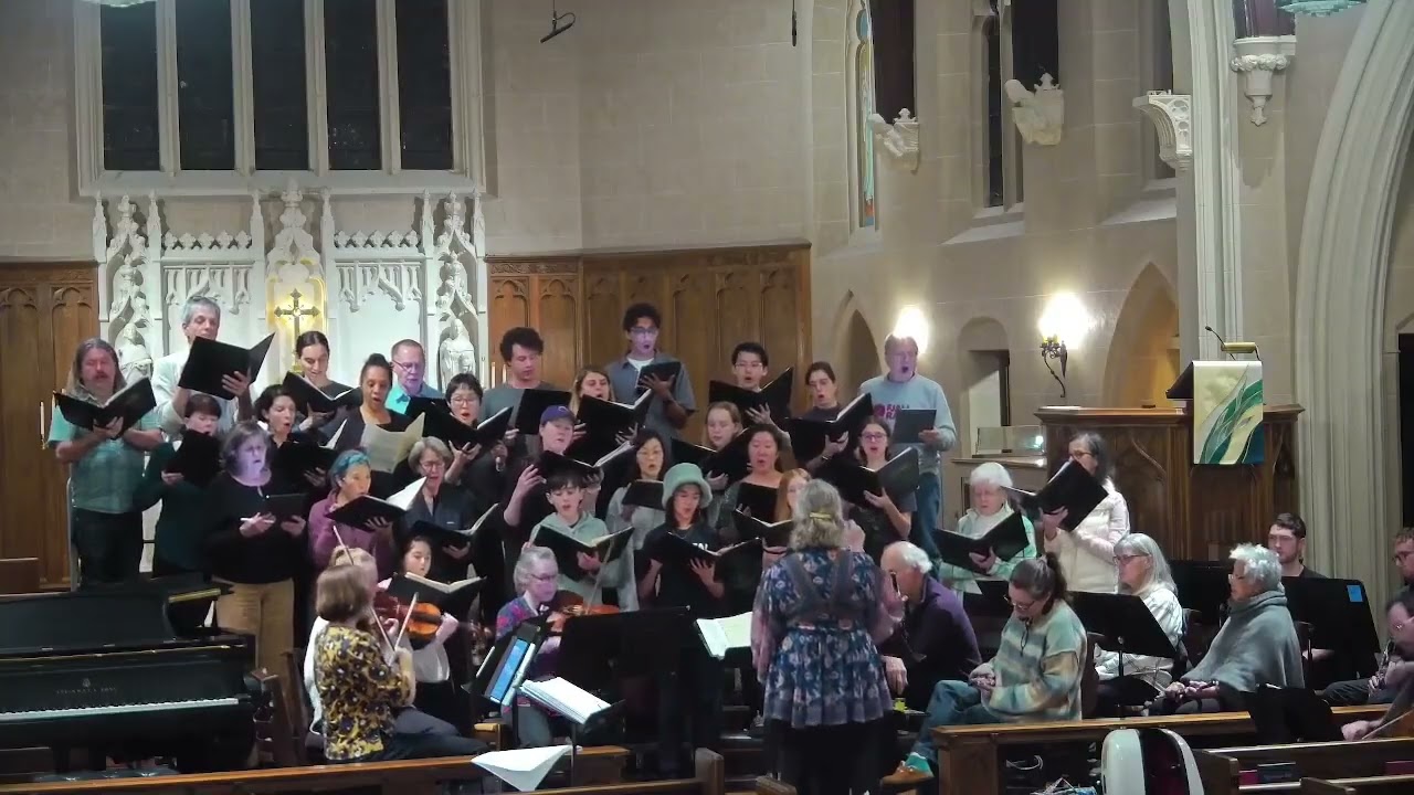 Rehearsal:  Meine Seele from Fanny Hensel's Lobgesang