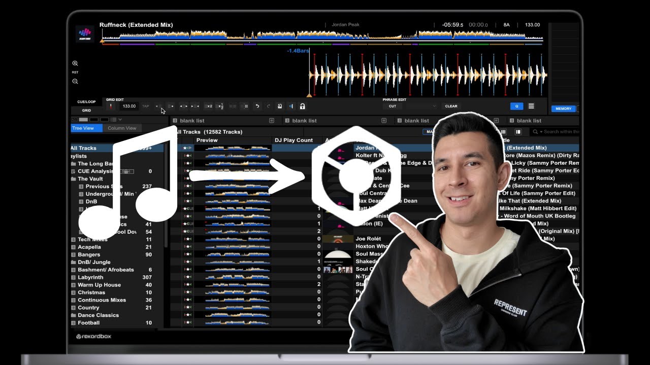 How to Import, Analyse and get music DJ Set Ready