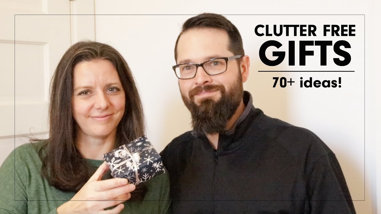 CLUTTER FREE gift ideas | 70+ ideas for everyone | minimalist gift guide