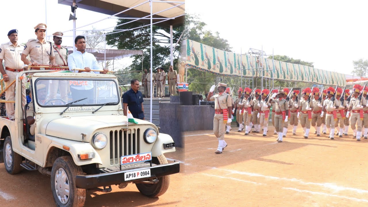 కవాతు రిహార్సల్స్ ను పరిశీలించిన చిత్తూరు జిల్లా అధికారులు | SP Rishanth Reddy IPS Ap Smart News