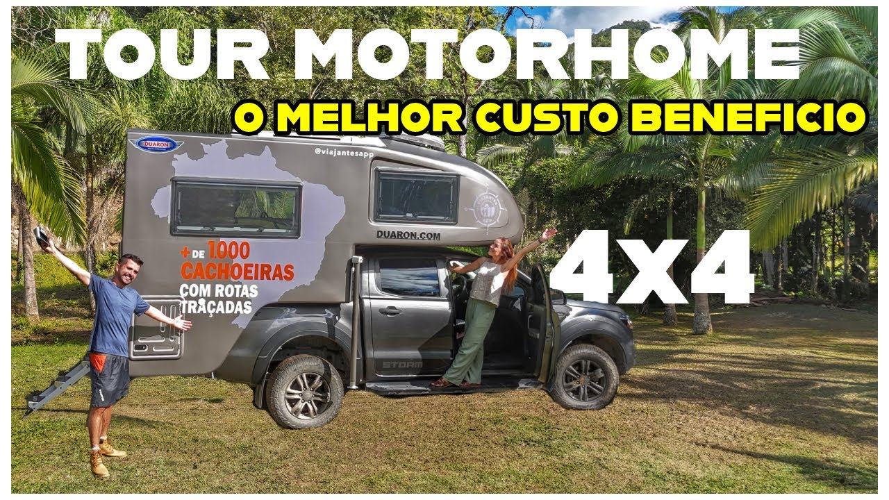 O motorhome 4x4 com melhor custo-benefício que encontramos no Brasil