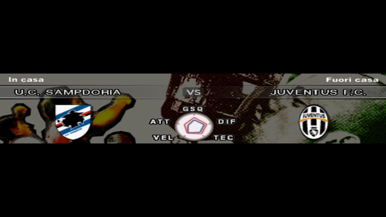 PES2009 | SAMPDORIA - JUVENTUS (20°GIORNATA SERIE A)