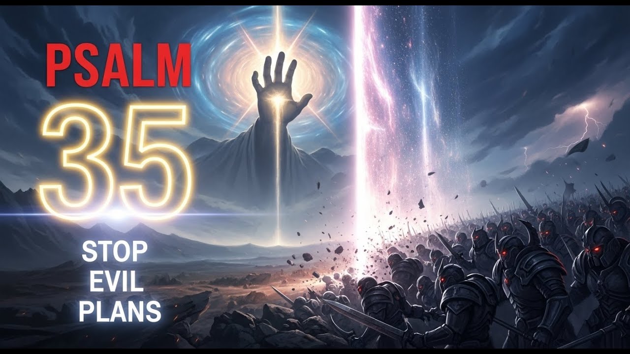 PSALM 35: Pray This to Stop Evil Plans and Destroy Hidden Enemies Now