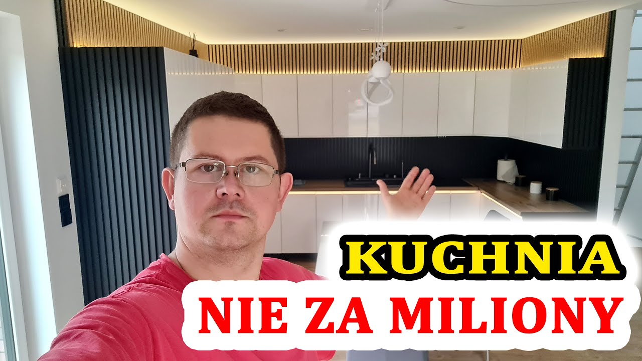 Ładna tania prosta kuchnia modułowa - montaż samemu od a do z  - Dom za złotówkę odc. 82