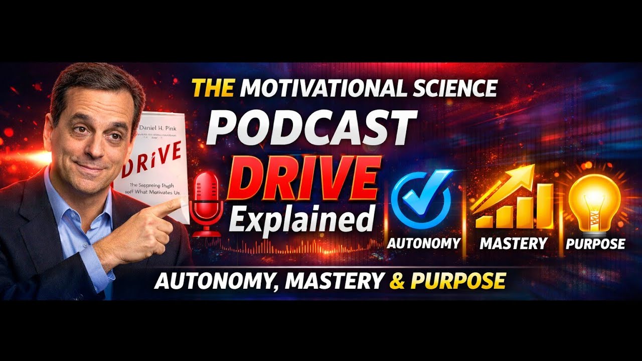 Drive by Daniel Pink: The Science Behind What Truly Motivates Us