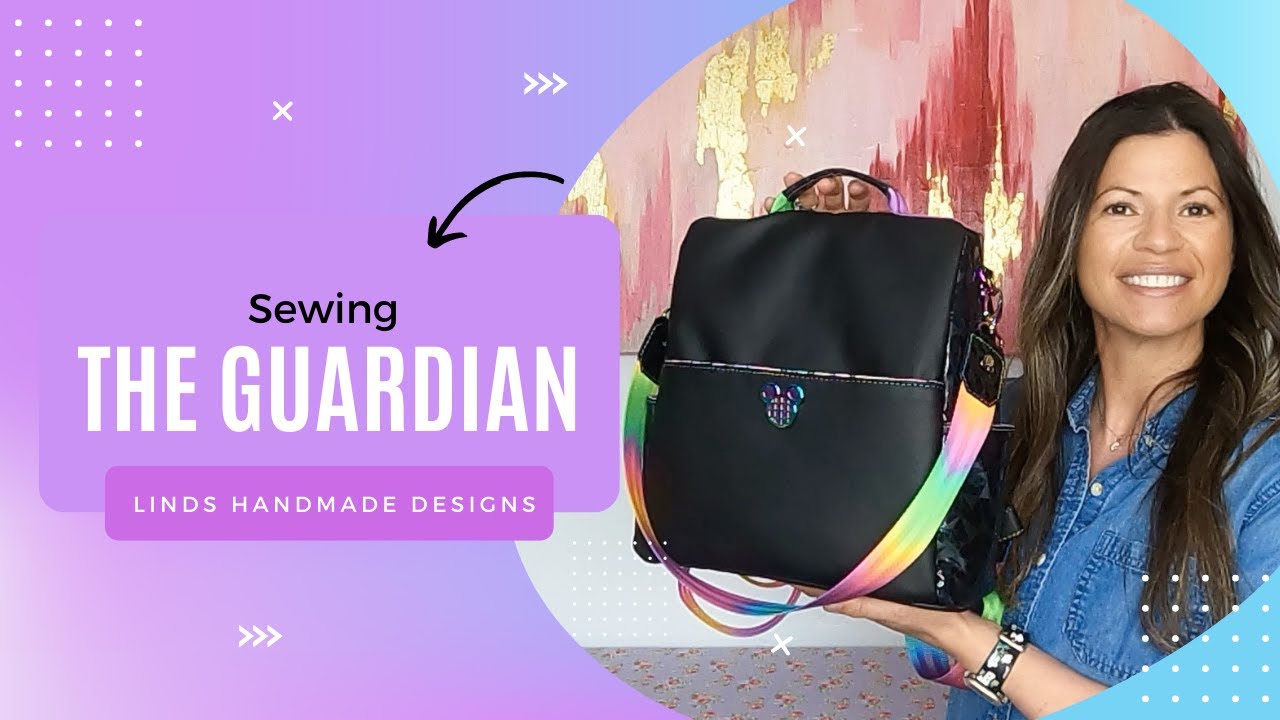 Sewing The Guardian Anti-Theft Backpack By Linds Handmade