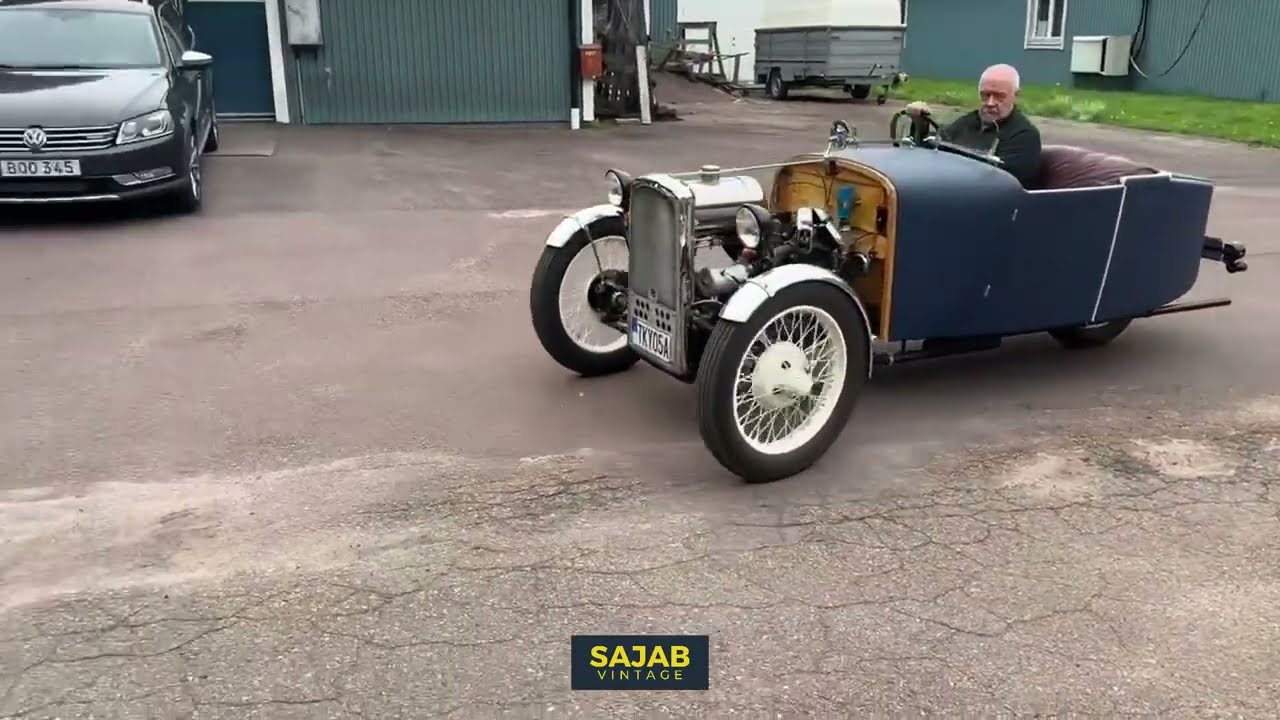 BSA, TW32, three wheeler, 1931, England