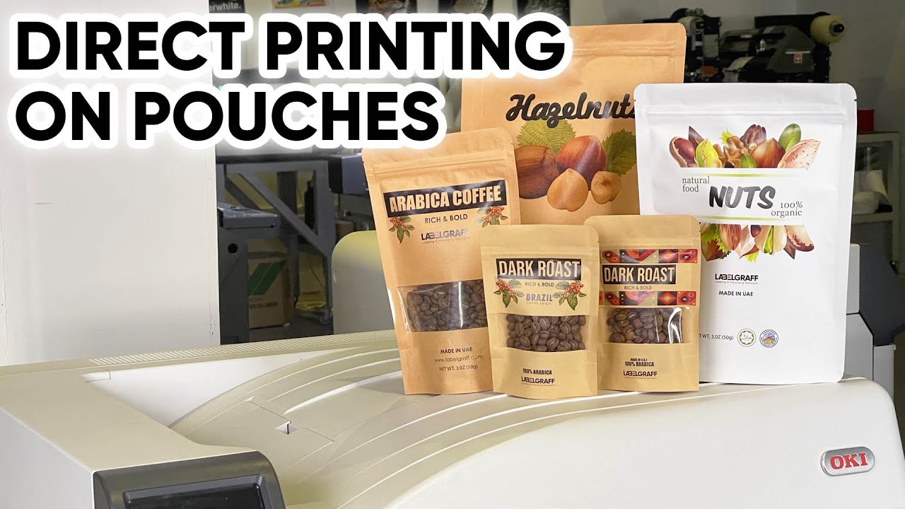 Coffee Pouches Digital Printer