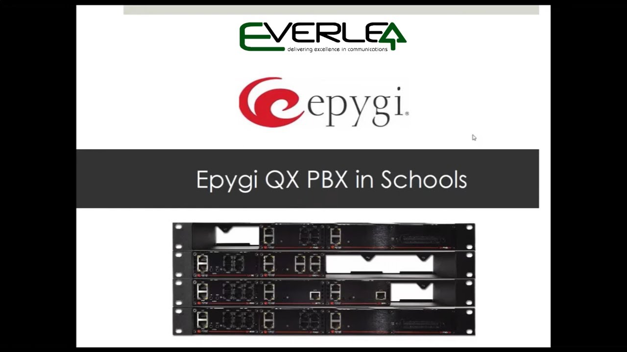 Epygi Solution for Schools - Sales WEBINAR