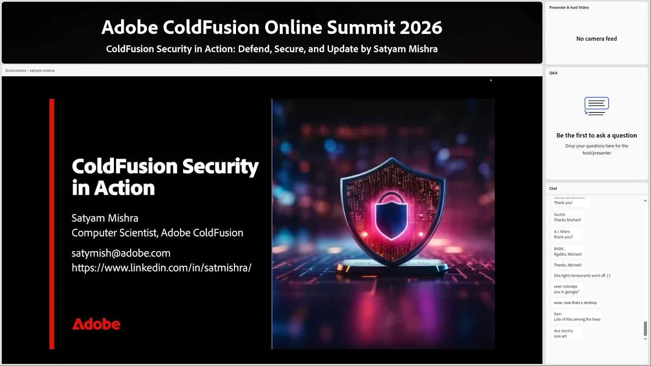 ColdFusion Security in Action: Defend, Secure, and Update by Satyam Mishra