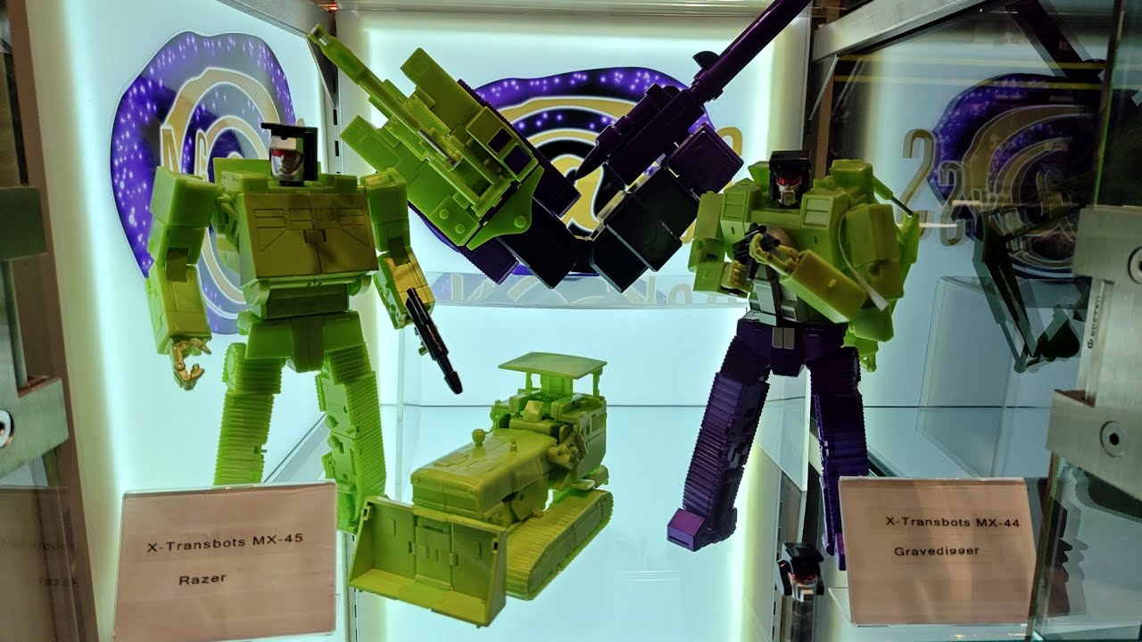 Agabyss Prototypes and Exclusives Booth at Botcon 2025