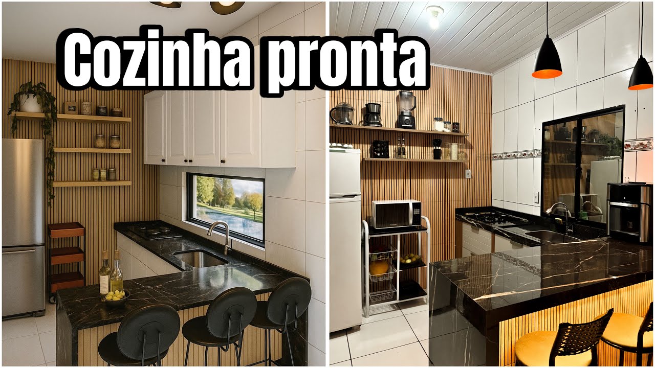 REFORMA DA COZINHA DO MEU IRMÃO PARTE 2| COZINHA PRONTA 
