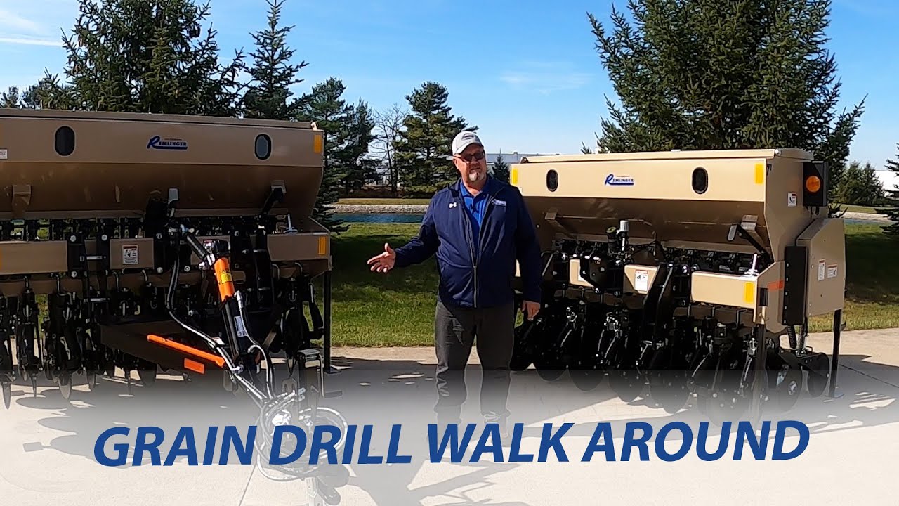 Grain Drill Walk Around