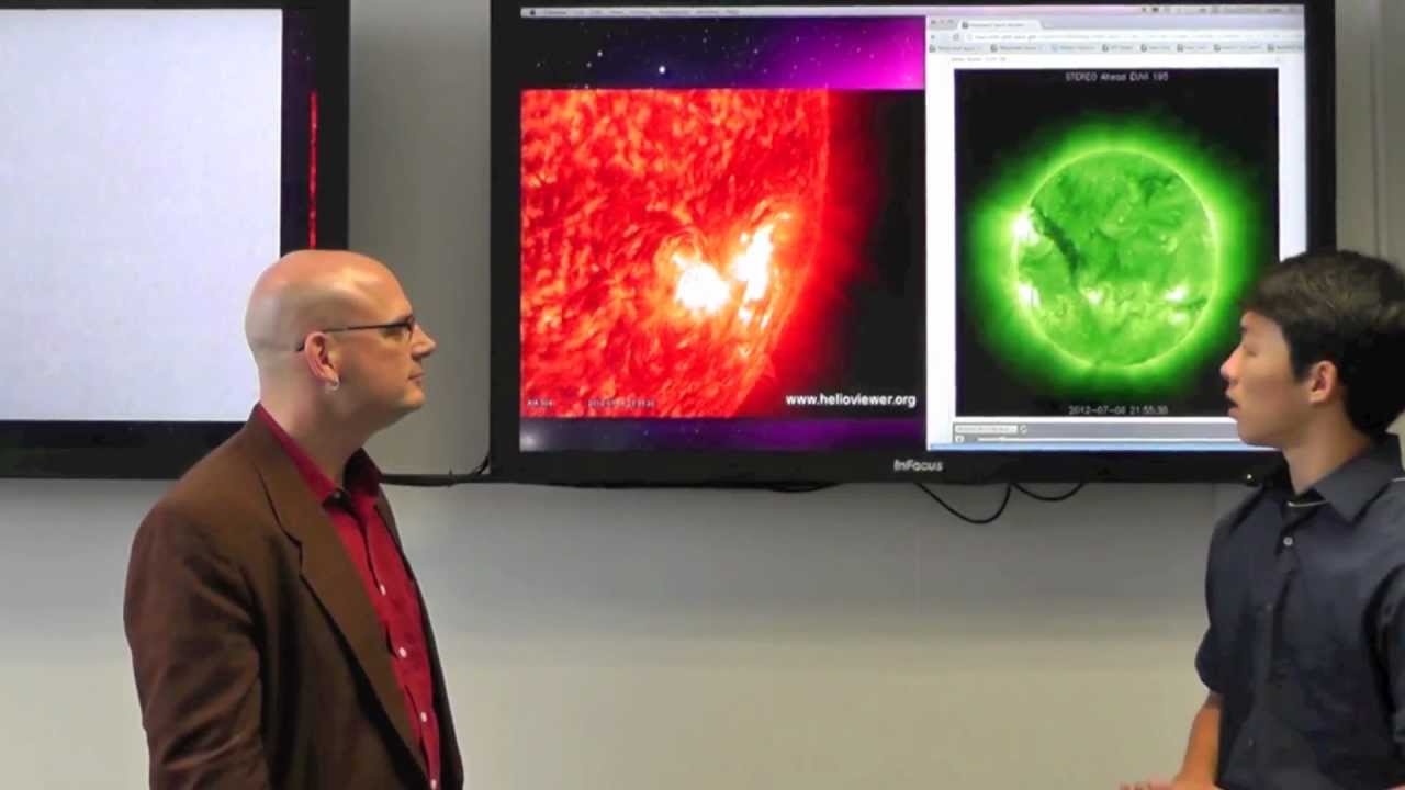 July 6, 2012 X-Class Flare From AR 1515 - NASA Goddard Space Weather Center