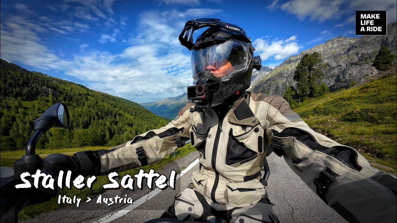 Staller Sattel Alpine Pass / Border Crossing / Italy into Austria