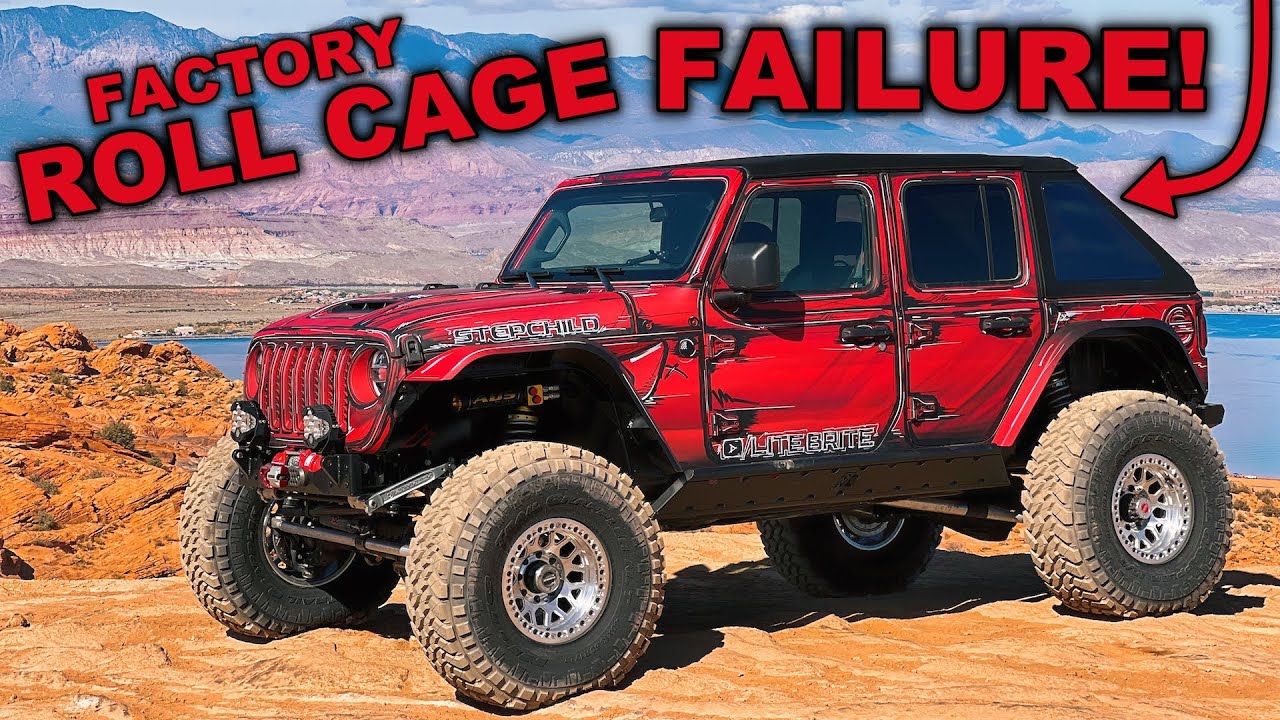 Заводской каркас безопасности на нашем Jeep Wrangler выходит из строя!