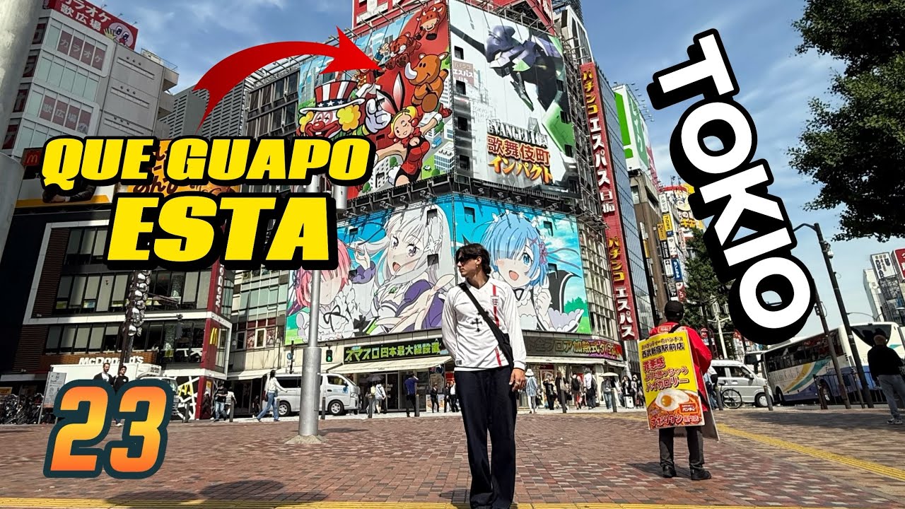 🇯🇵TURISTEANDO en TOKIO: ayuntamiento, giokatsu y frikadas otaku en Akihabara