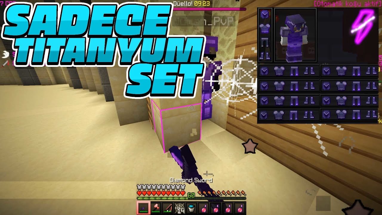 SADECE TİTANYUM SET !!! -sonoyuncu titanyum -duello pvp