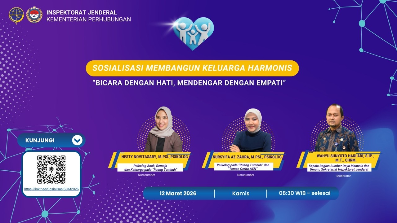 Sosialisasi Membangun Keluarga Harmonis: &ldquo;Bicara Dengan Hati, Mendengar dengan Empati&rdquo;