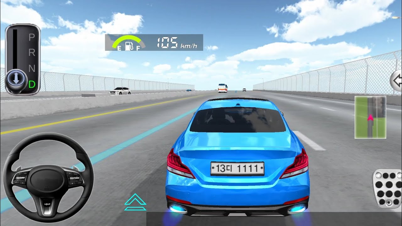 New Blue Mercedes G63 For Parking - 3d Driving Class android game || Car Game#gameplay #cargame