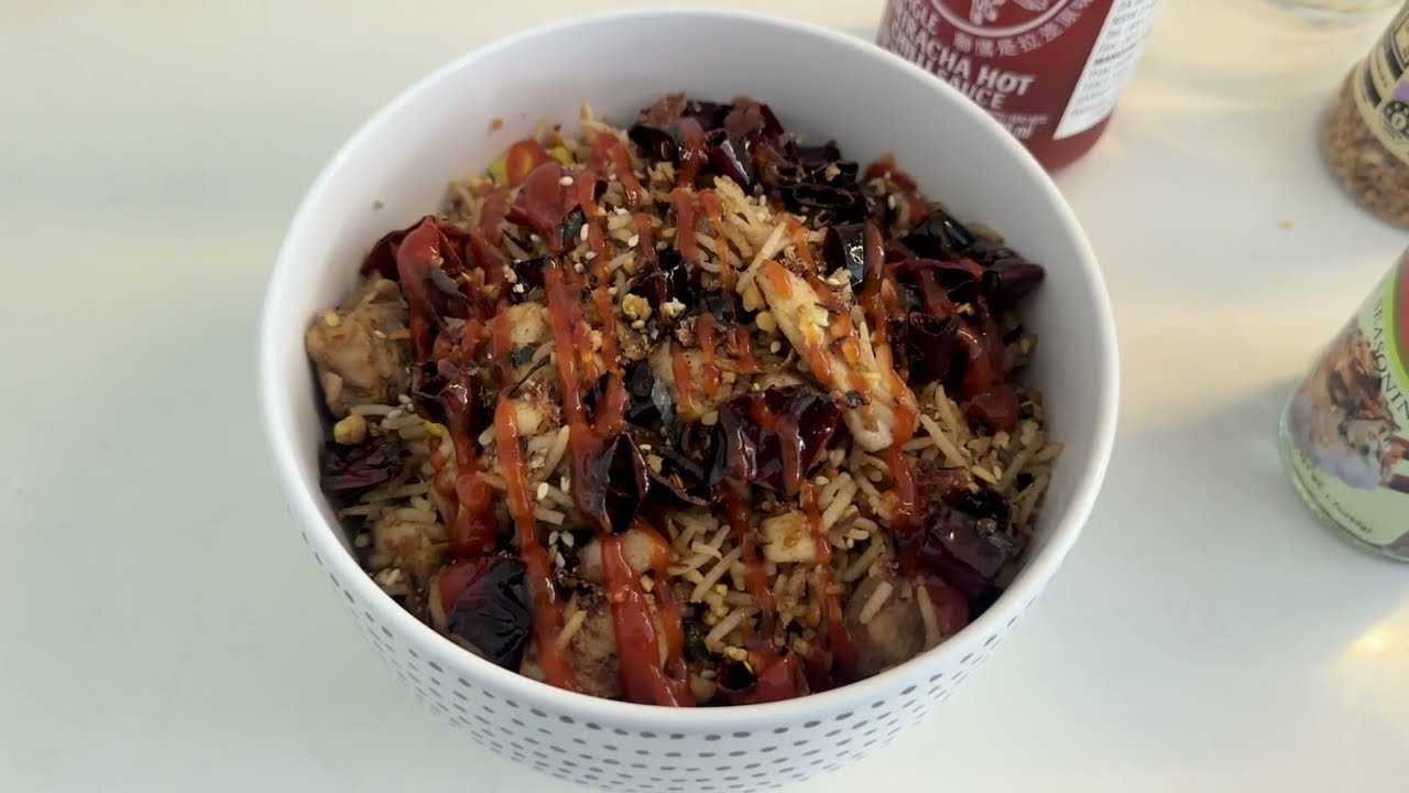 One Pot 5-spiced chicken fried rice recipe