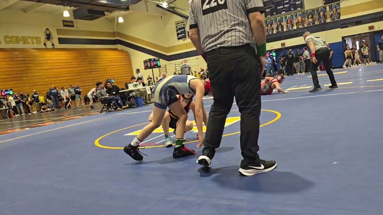 Regions 2nd match. NJ wrestling 03/2026