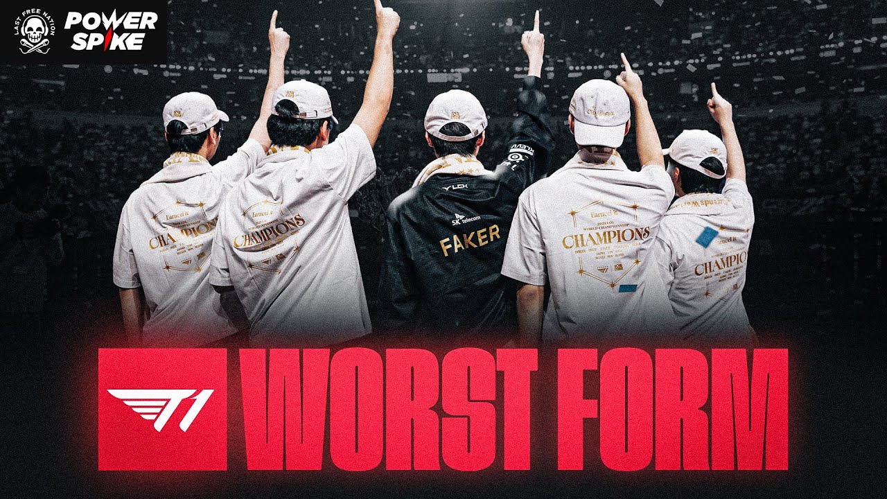 The Worst T1 Has Looked Going Into Worlds | Power Spike