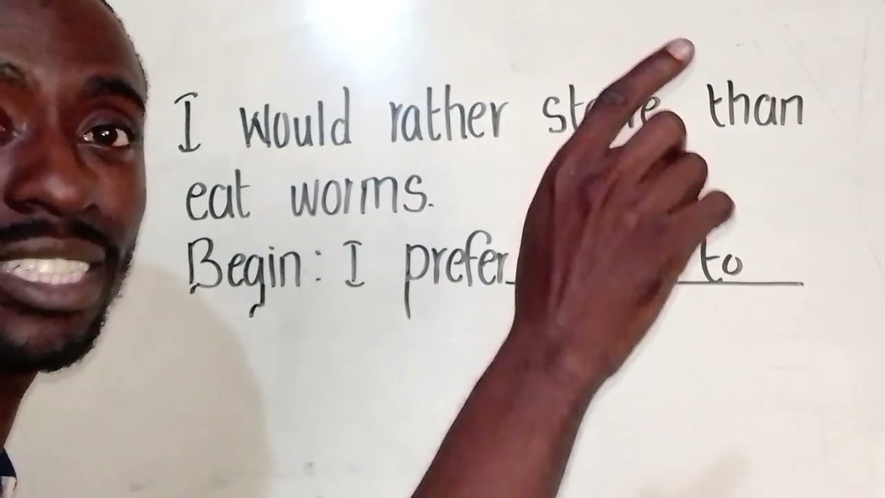 English prefer 