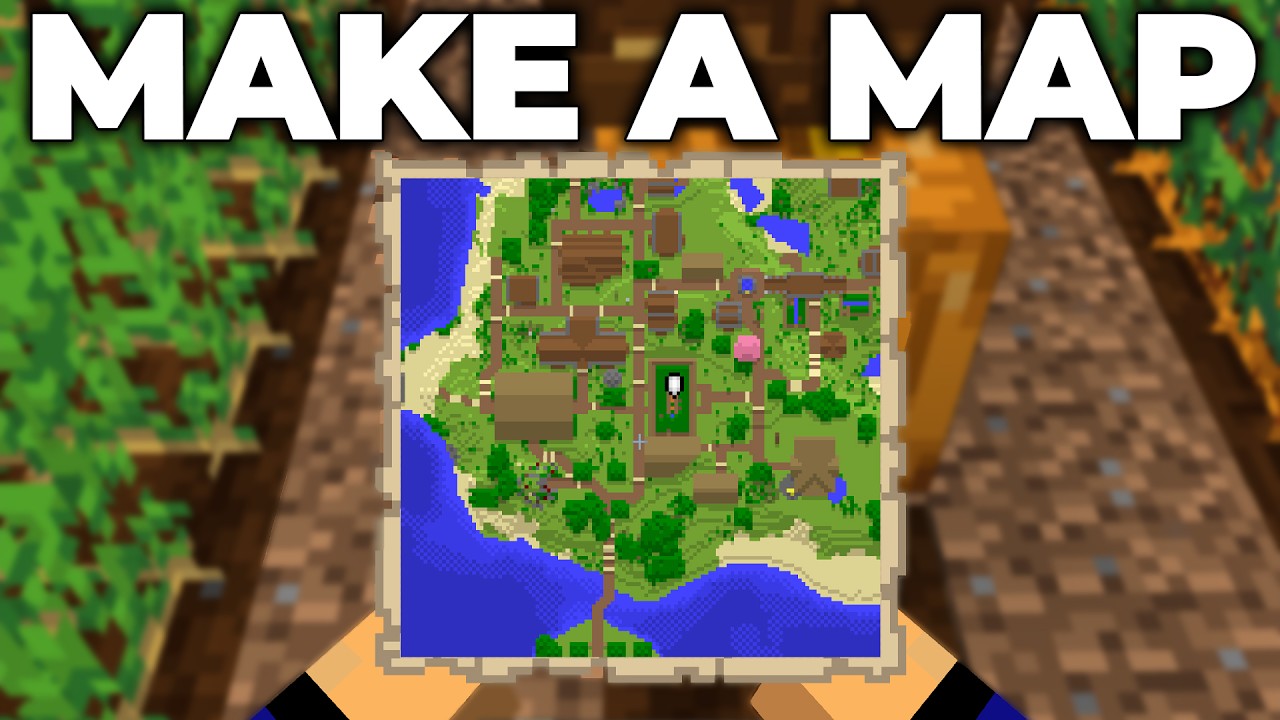 Как создать карту в Minecraft