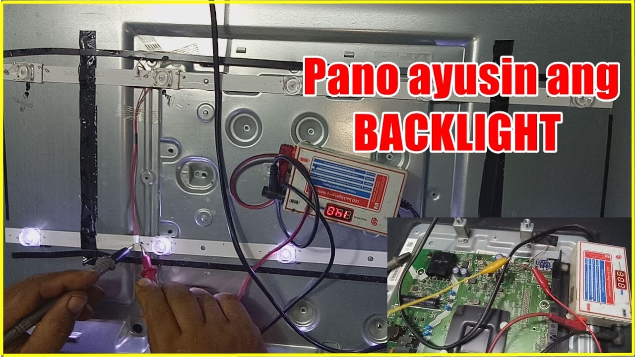 Hisense Smart TV Backlight Repair l Blinking Power