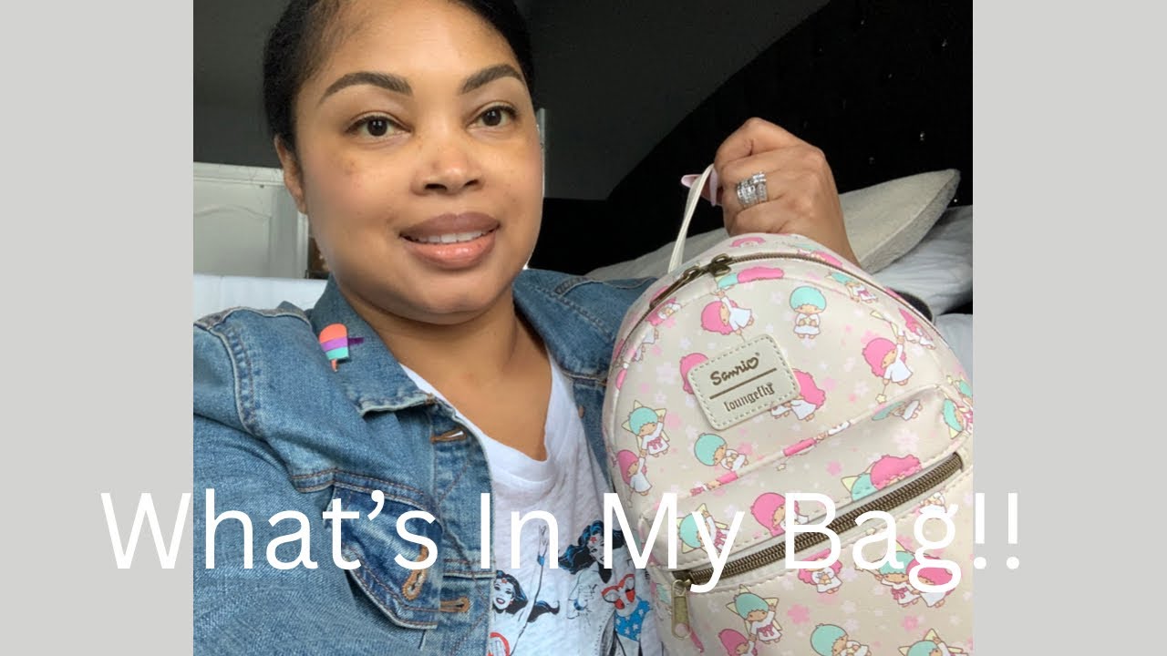 What’s In My Bag!! I Sanrio Loungefly Backpack