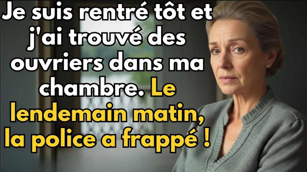 Histoire Vraie de Grand-mère à Arles👵💔Je suis rentré tôt et j'ai trouvé des ouvriers dans ma chambre