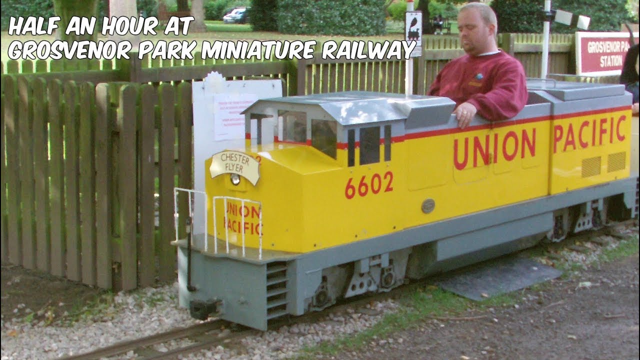 Half an Hour at (250) - Chester Grosvenor Park Miniature Railway 16.9.2017 inc full ride
