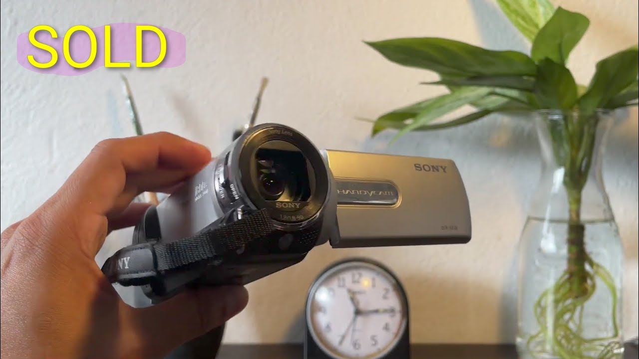 Videocámara Sony Handycam DCR-SX20 50x zoom - Vintage Digicam