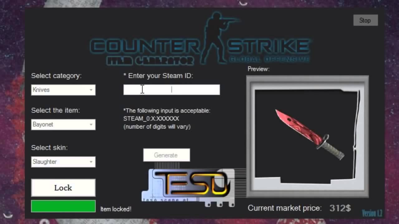 CS GO Item Generator 2015 With Download!