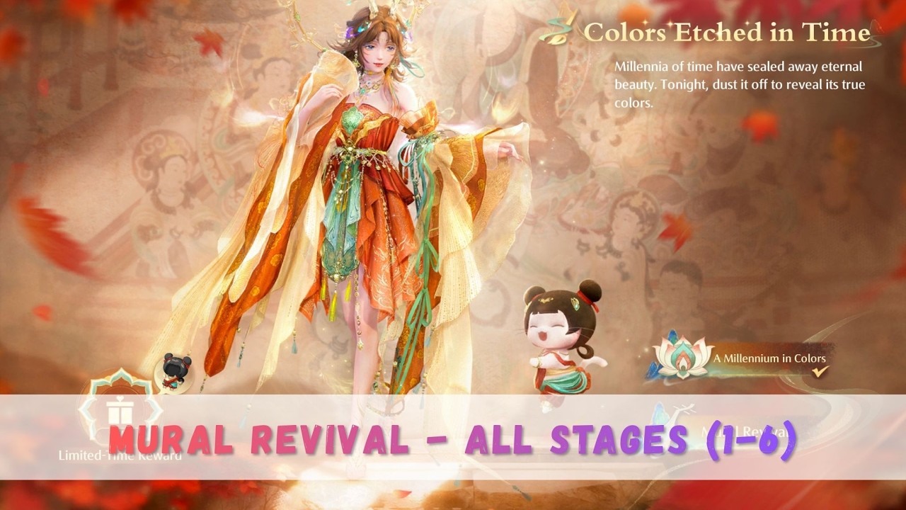 Infinity Nikki - All Stages of Mural Revival