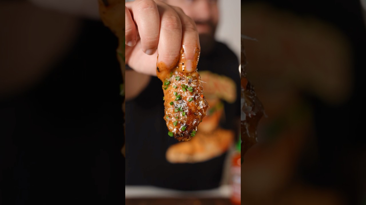Creamy Cajun Garlic Wings @tftibbq