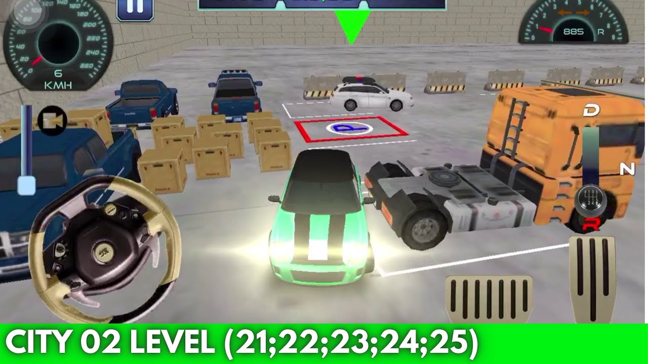 Car Parking Pro Driver 2021 City 02 Level (21;22;23;24;25) gameplay