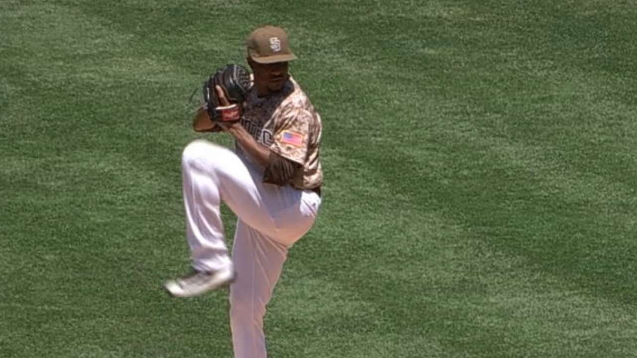 SF@SD: Jackson flirts with no-hitter in solid outing