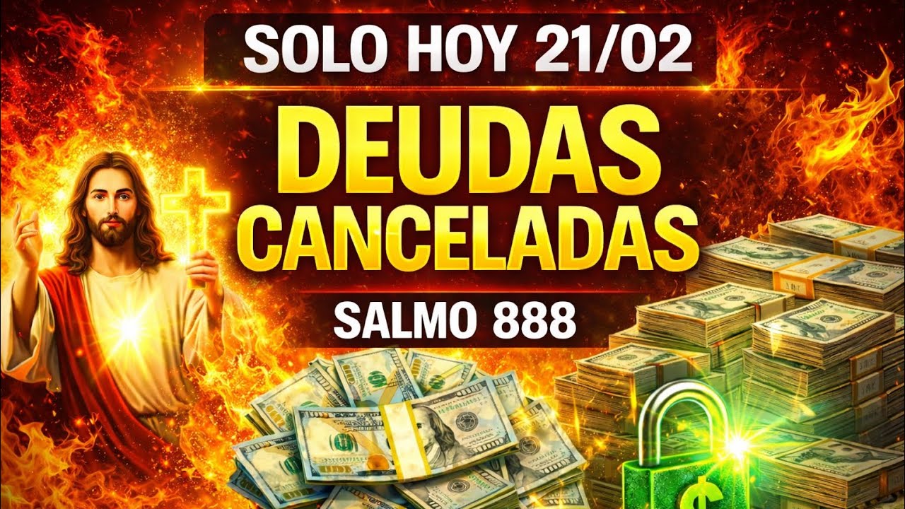 🔥🙏🏻ESCUCHA HOY - SALMO 888 Activa Provisión Inmediata y Cancelación Sobrenatural de Deudas