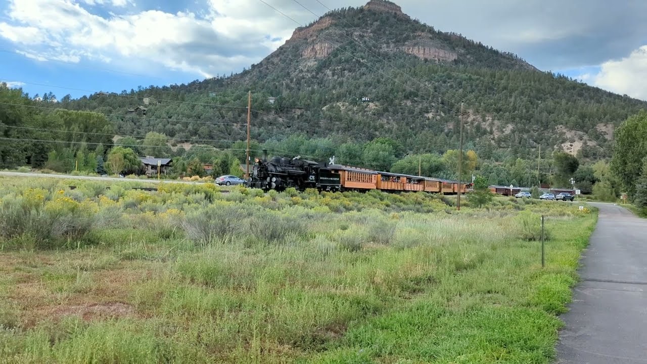 Engine 476 Durango and Silverton Narrow Gauge Railroad - Labor Day Weekend 2022