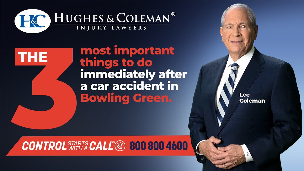 The 3 Most Important Things To Do Immediately After A Car Accident In Bowling Green, KY