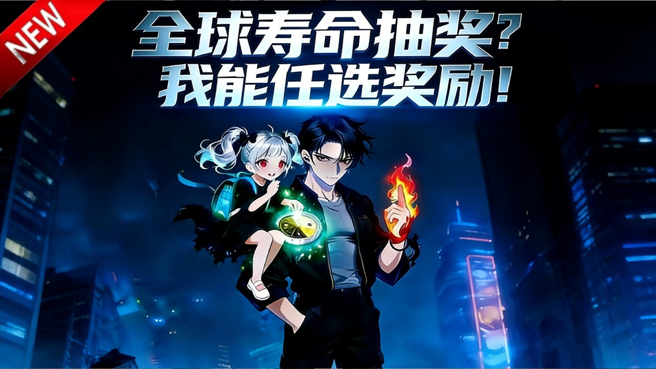 💥【新番上线】《全球寿命抽奖？我能任选奖励！》末日重生觉醒指定抽奖能力，精准收割神级奖励，以绝对实力碾压万族！全集Multi SUB #热血 #漫剧 #动漫魔女