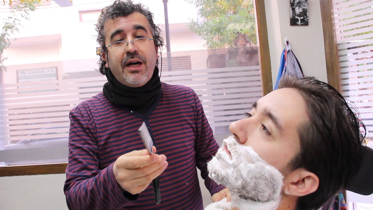 Afeitado a navaja: Barbería Albacete