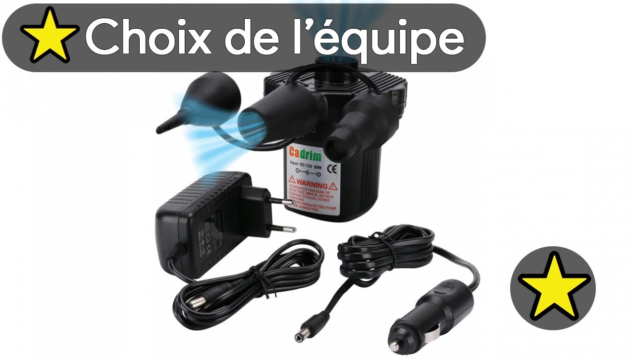 🏆 TOP 3 MEILLEUR GONFLEUR DEGONFLEUR MATELAS GONFLABLE 2025 🛏️