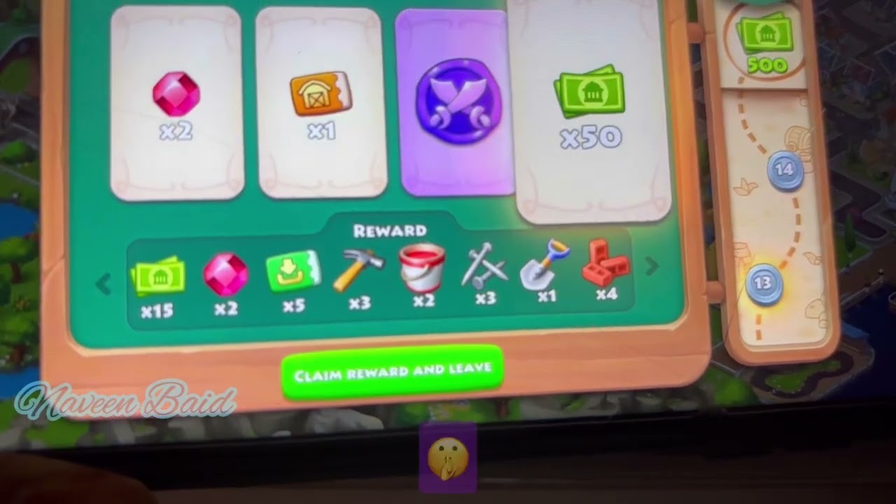 Best Trick to get Township Cash in Pirate Treasure 💰| 100% working Free Cash #shorts #township