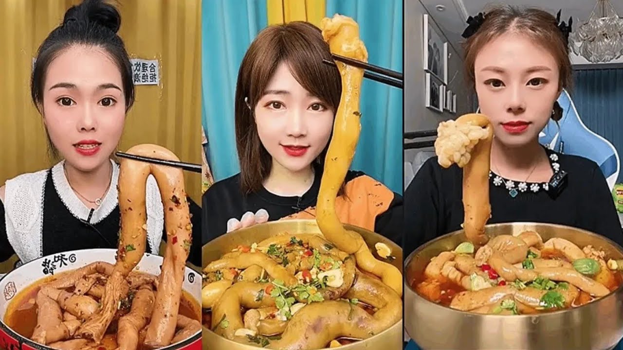 ASMR MUKBANG CHINESE FOOD EATING WITH QIN MUKBANG #007