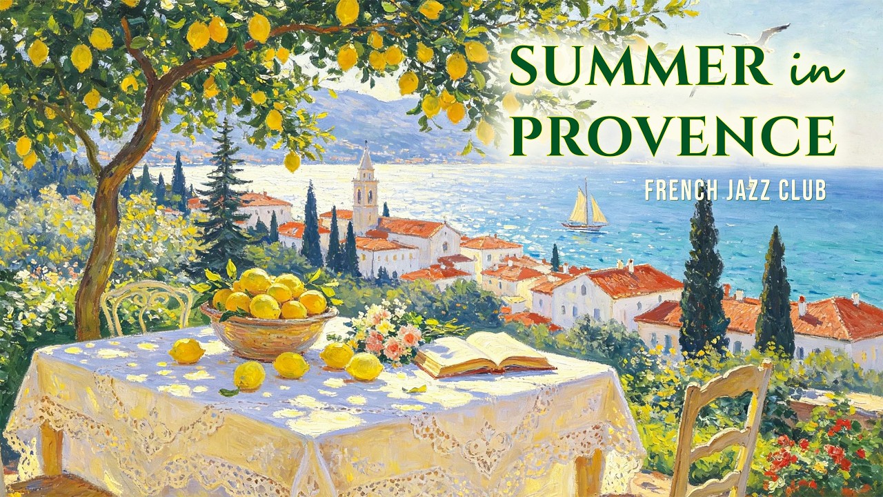 𝐒𝐮𝐦𝐦𝐞𝐫 𝐢𝐧 𝐏𝐫𝐨𝐯𝐞𝐧𝐜𝐞 🍋🌿 French Instrumental Music &mdash; Southern France Playlist | Coffee & Relax