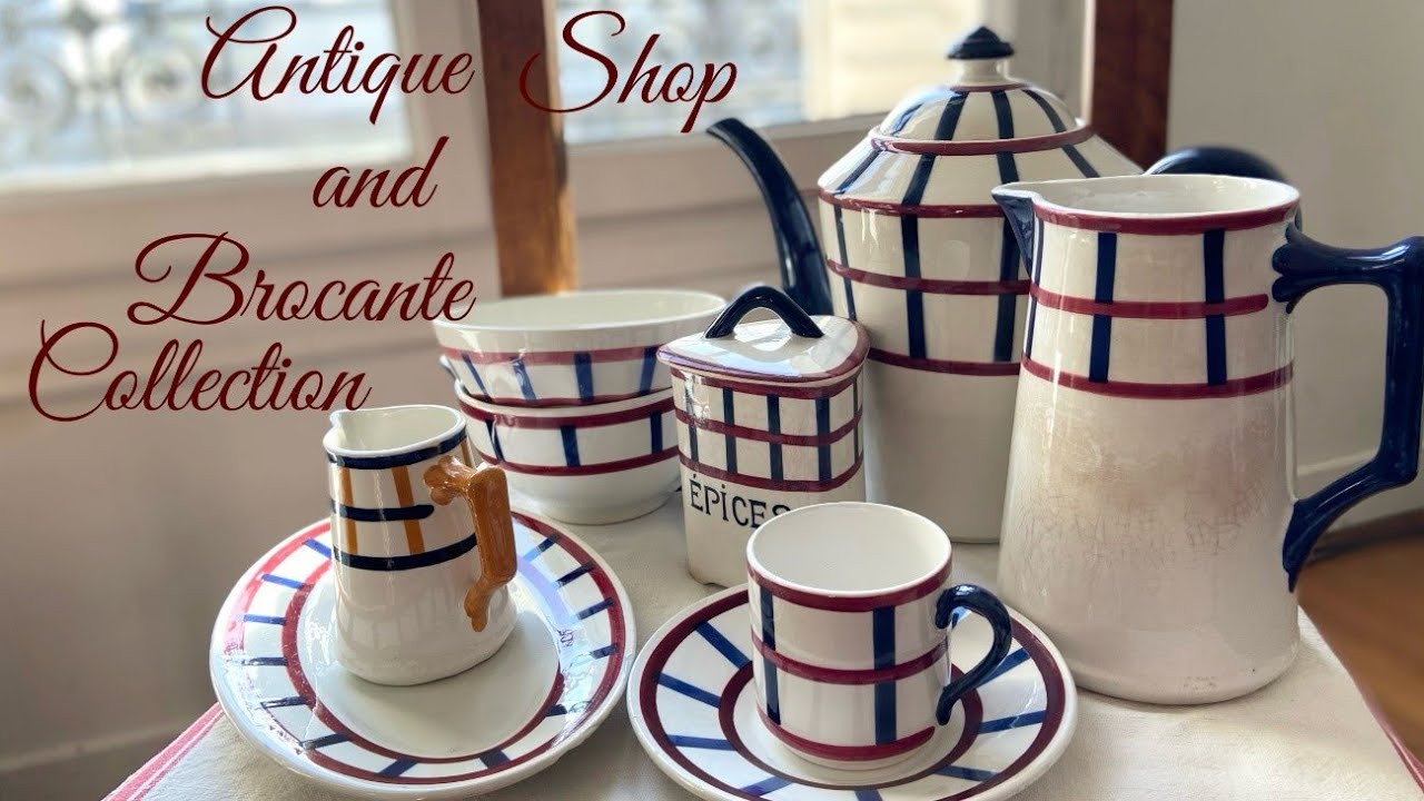 驚き❣上から下までサルグミンヌミントン❣アンティークが見つかるパリのお店とブロカントコレクションBrocante Collection/Beautiful Tableware Shop Paris